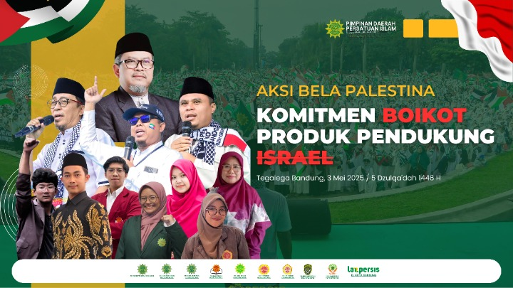Aksi Bela Palestina, Persatuan Islam Kabupaten Tuban Mengajak Turun Aksi
